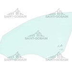 LEFT FRONT DOOR GLASS GREEN (2 HOLES) SEKURIT